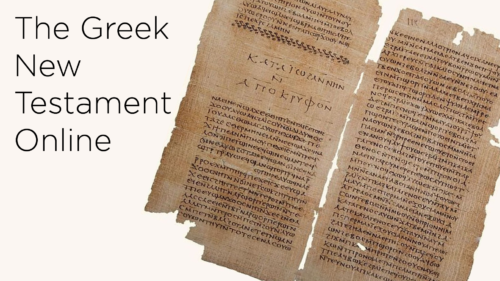 The Greek New Testament Online